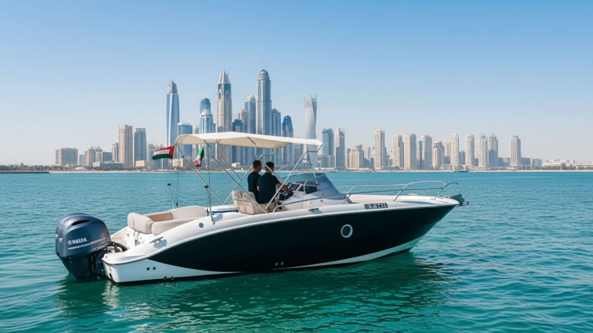 Horizon Thunder 27 ft yacht charter Dubai