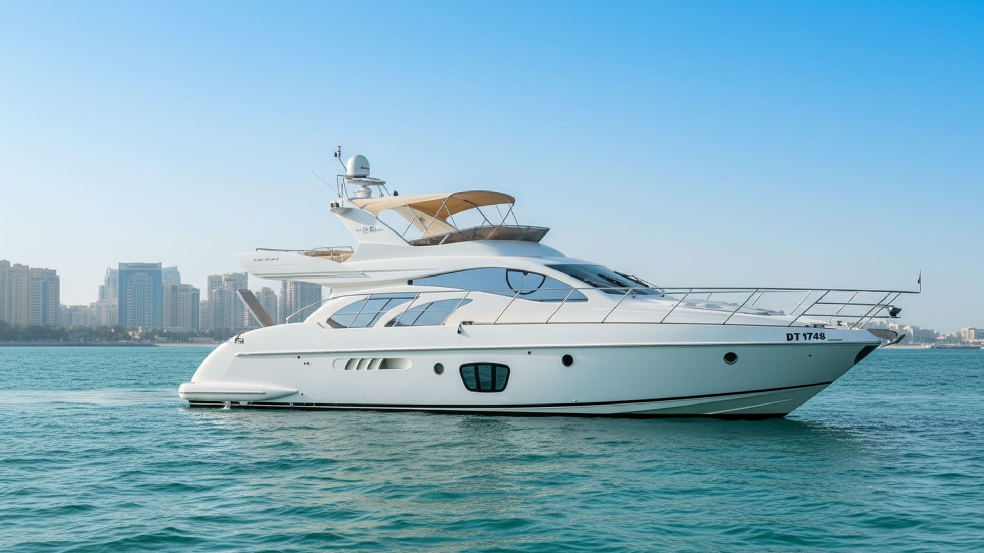 Azure Victor 55 ft yacht charter Dubai