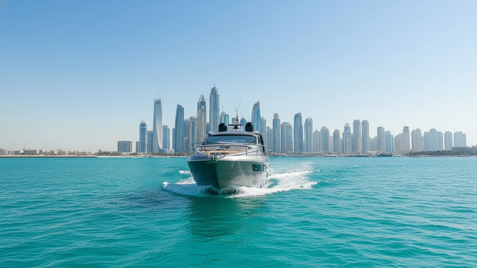 Wave Crown 52 ft spacious deck with comfortable seating