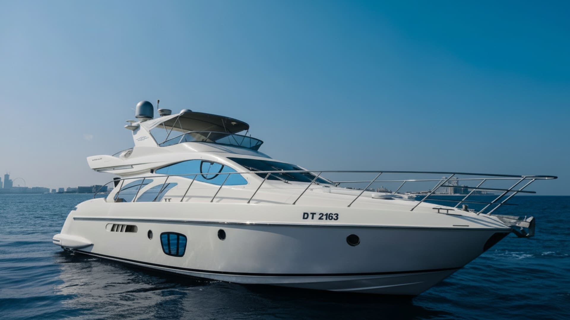 Starlight Storm 55 ft yacht charter Dubai