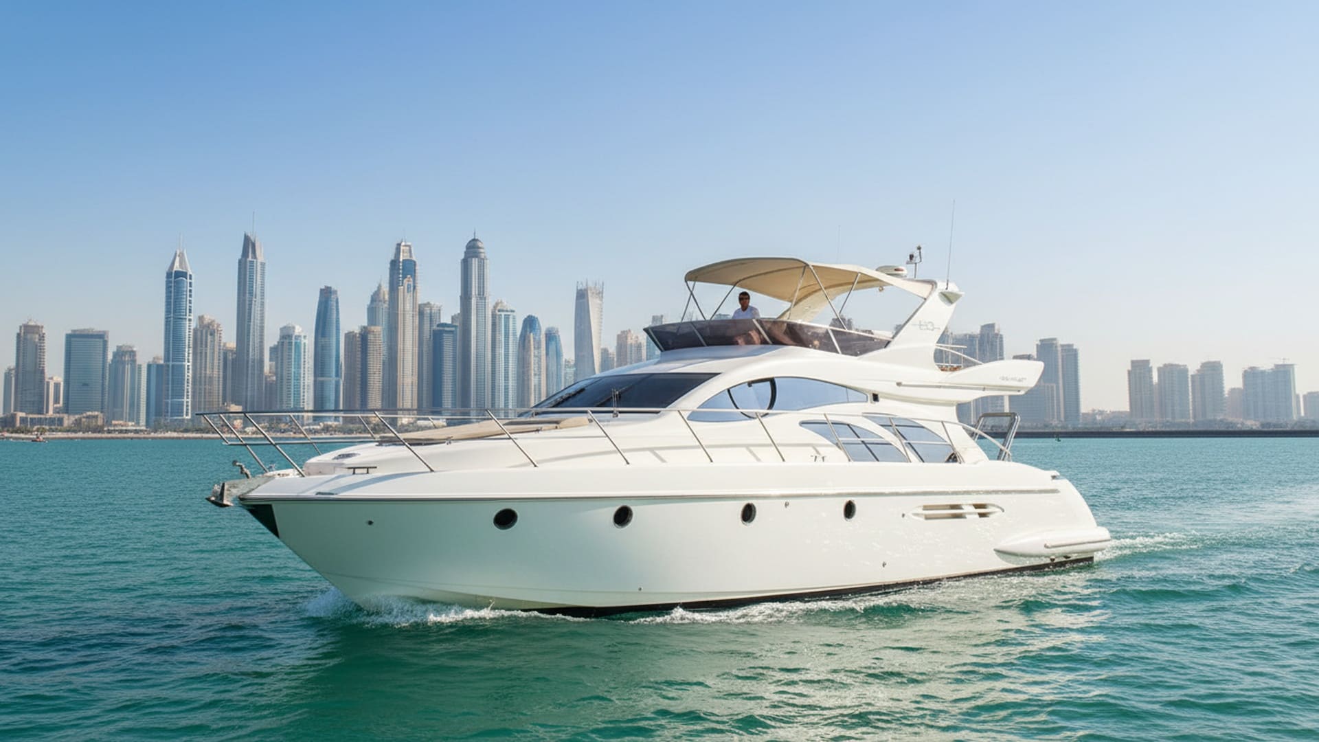 Starlight Thunder 50 ft yacht charter Dubai