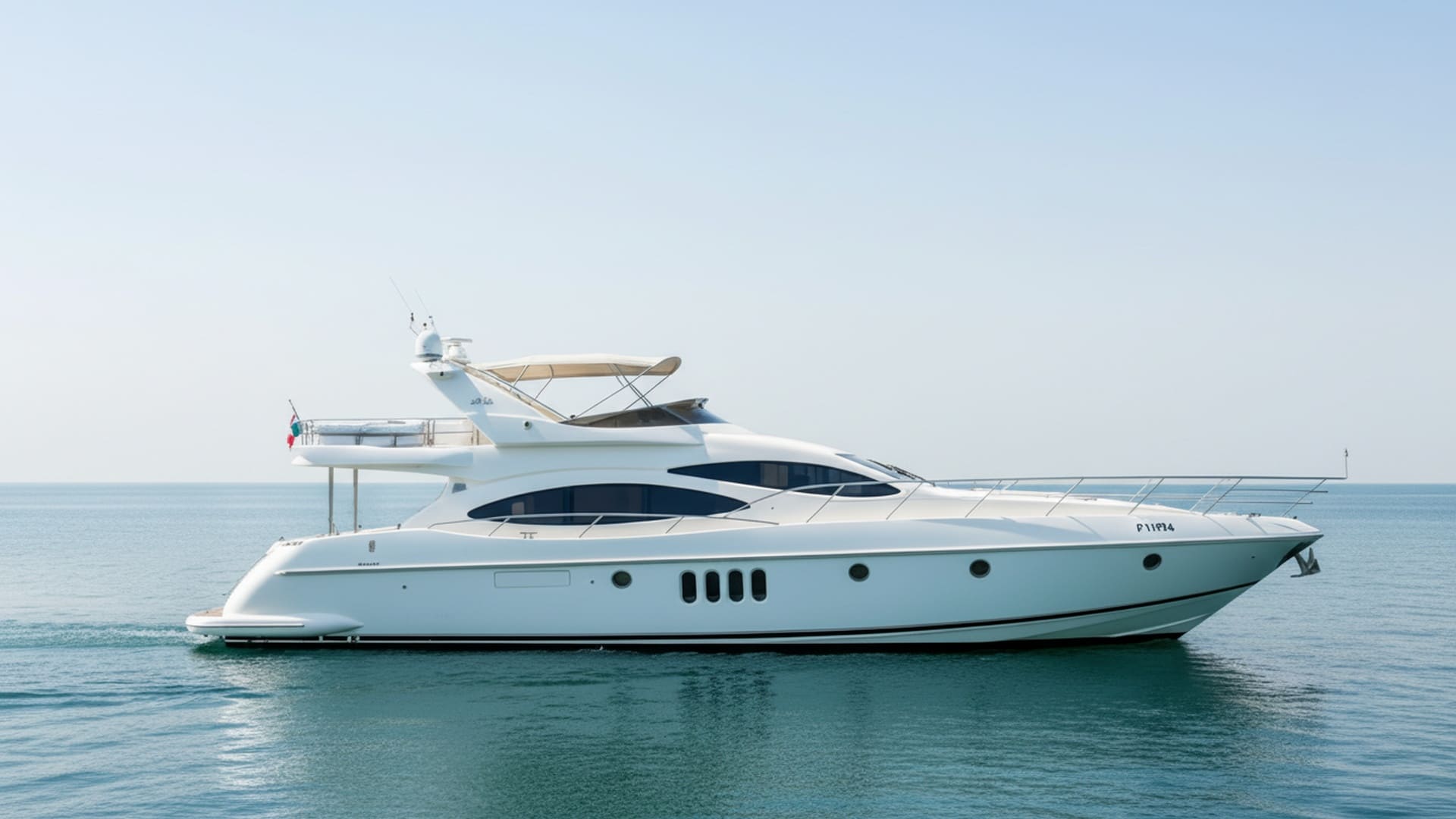 Dream Empress 68 ft yacht exterior deck view, Dubai