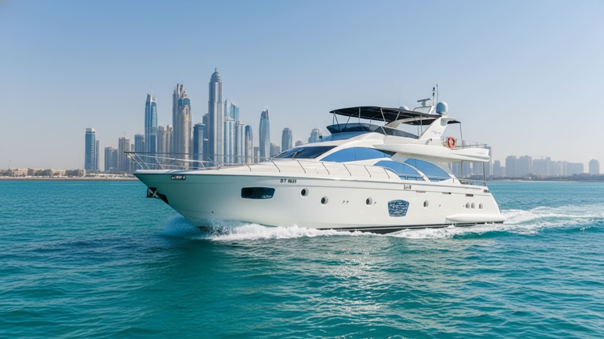 Royal Island 75 ft yacht charter Dubai