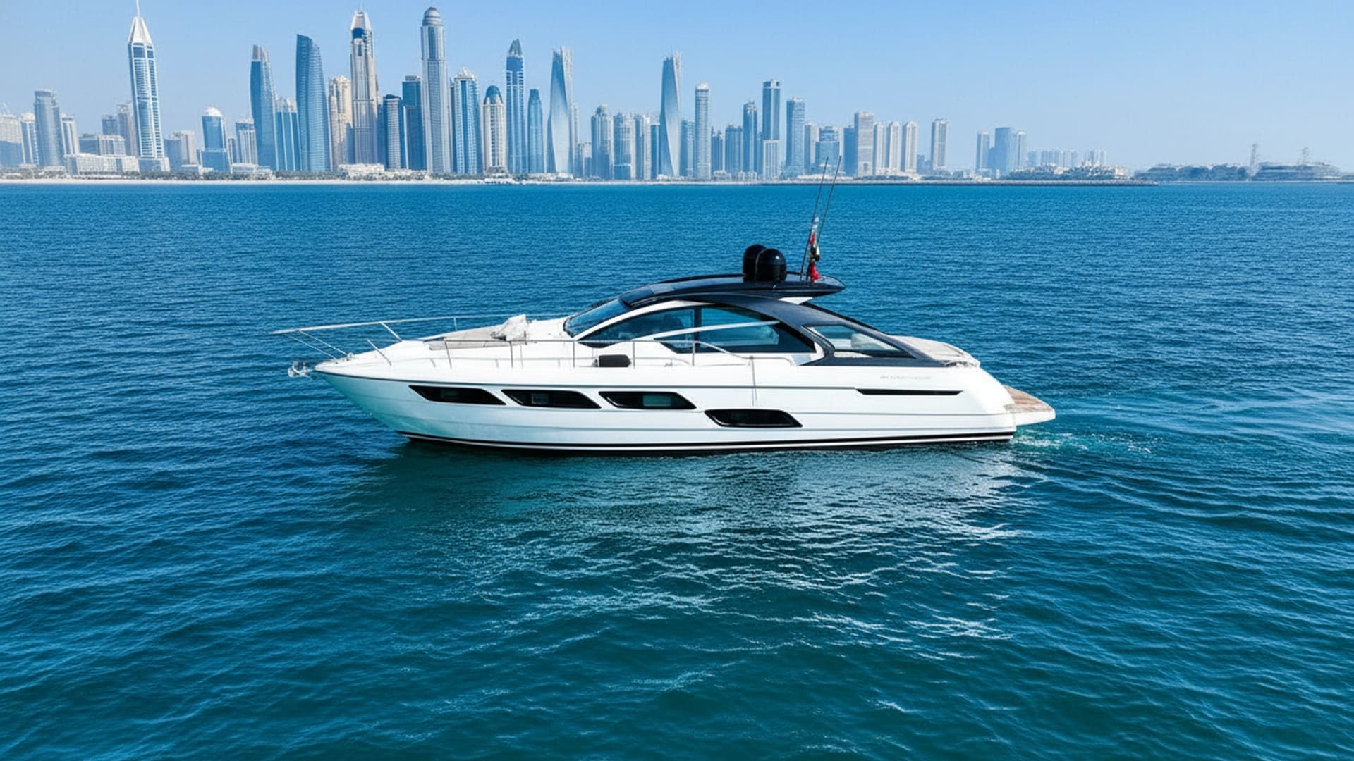 Marina Island 52 ft yacht charter Dubai