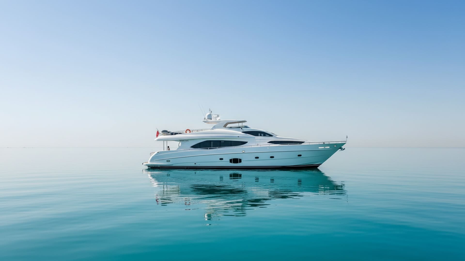 Royal Destiny 101 ft yacht exterior, sleek design, premium charter