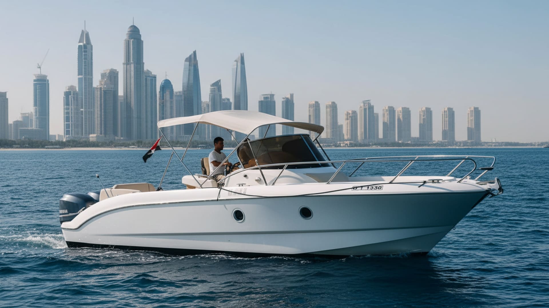 Grand Empress 30 ft yacht charter Dubai